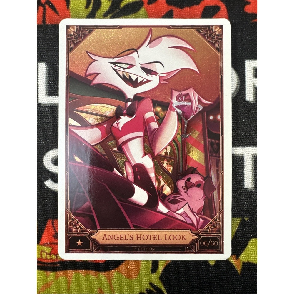 Hazbin Hotel Season 2 1st Edition Angel's Hotel Look 06/60 Premium Foil NM TCG